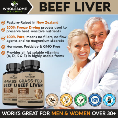 Grass Fed Beef Liver Capsules - Image 7