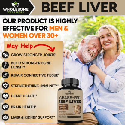 Grass Fed Beef Liver Capsules - Image 5