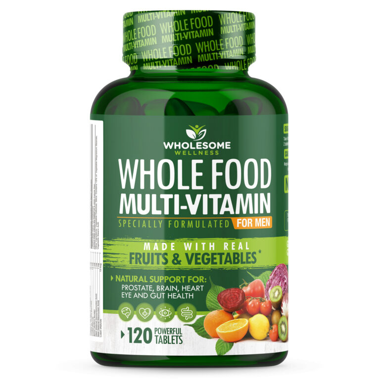 Whole Food Multivitamin for Men Made With Organic & Natural Fruits ...