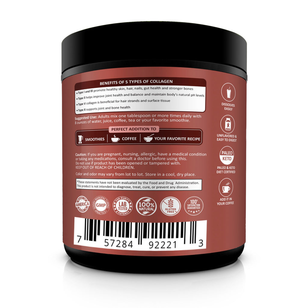 Multi Collagen Protein Powder Wholesome Wellness
