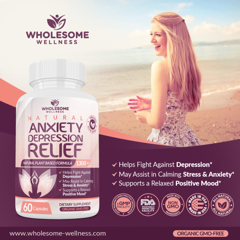 Natural Anxiety Relief & Depression Wholesome Wellness