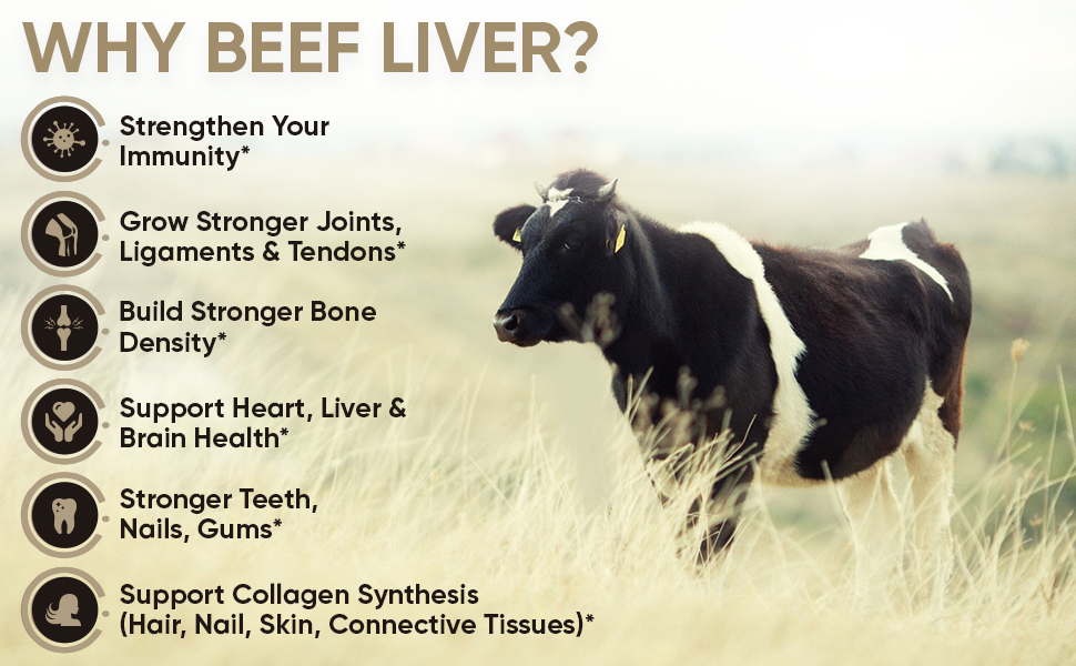 Grass Fed Beef Liver Capsules Wholesome Wellness